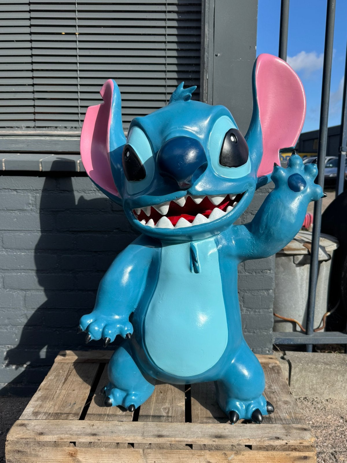 Groot Stitch beeld XL, Ophalen, Gebruikt, Beeldje of Figuurtje, .