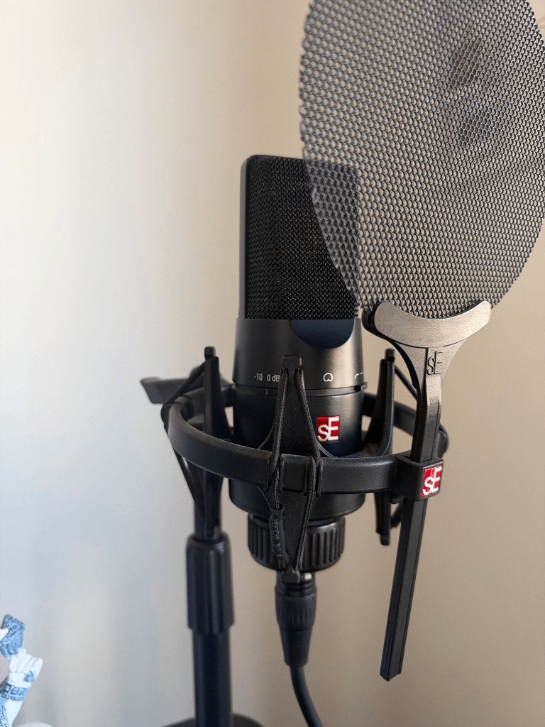 sE Electronics sE2200 condensator microfoon + mount, Muziek en Instrumenten, Ophalen, Zo goed als nieuw, Studiomicrofoon
