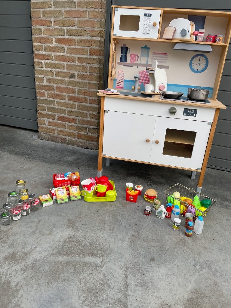 Houten kinderkeuken, Ophalen, Gebruikt, Speelkeuken-accessoire