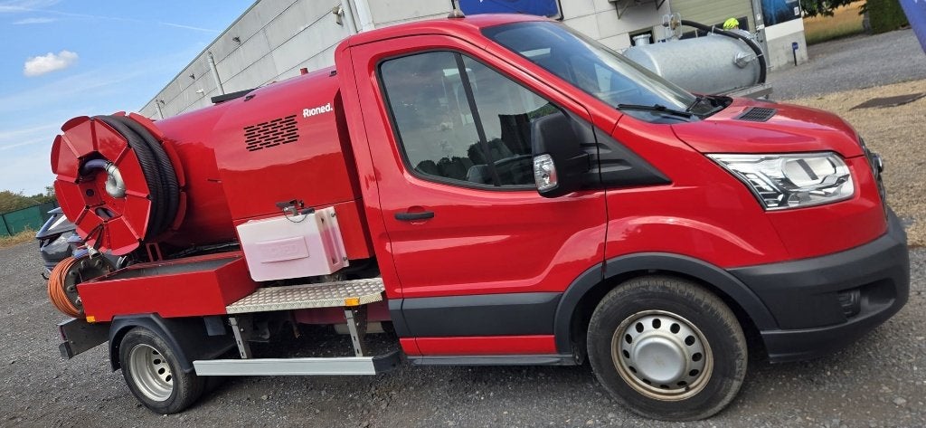 Rioned Unicom op Ford Transit 4.7t! Top occasie!, Auto's, Euro 6, Overige bekleding, Bedrijf, Diesel