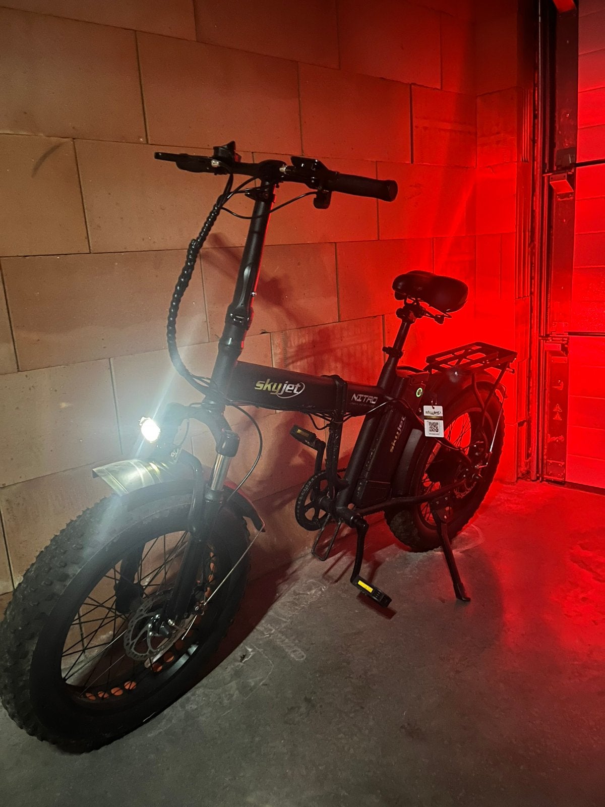 #fatbike electrische vouwfiets z.g.a.n, Enlèvement, Comme neuf