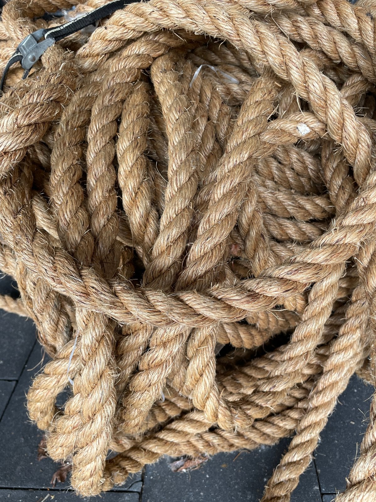 Scheepstouw + 35 meter natuurlijke vezels, Ophalen