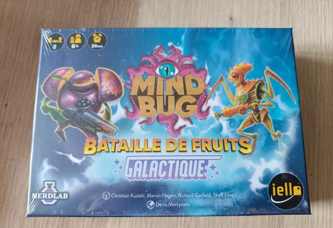 Mindbug - bataille de fruits Galactique, Enlèvement ou Envoi, Neuf, Iello