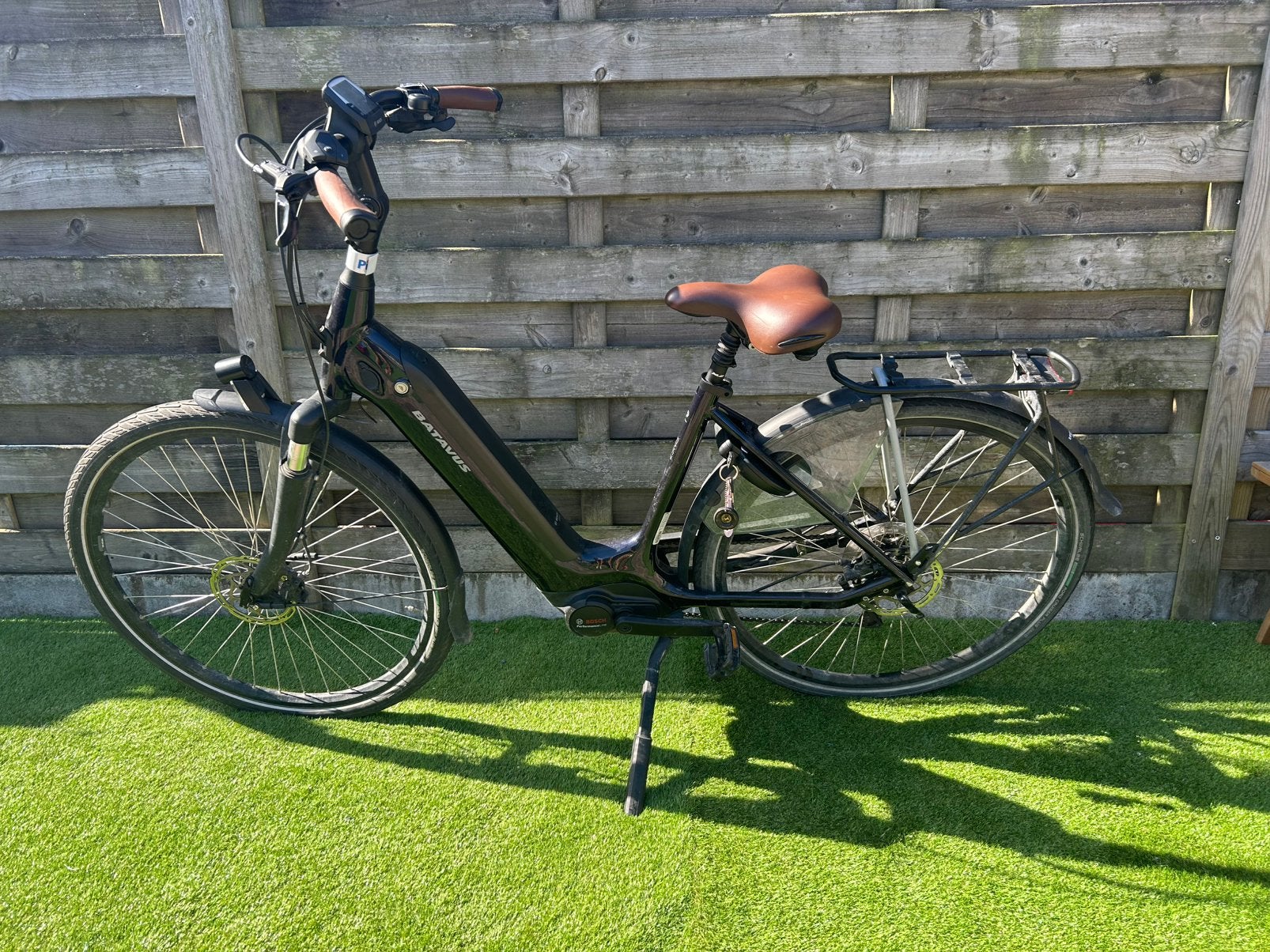 Batavus finez e-go power sport Dame, Fietsen en Brommers, Elektrische fietsen, Ophalen, Zo goed als nieuw, Batavus