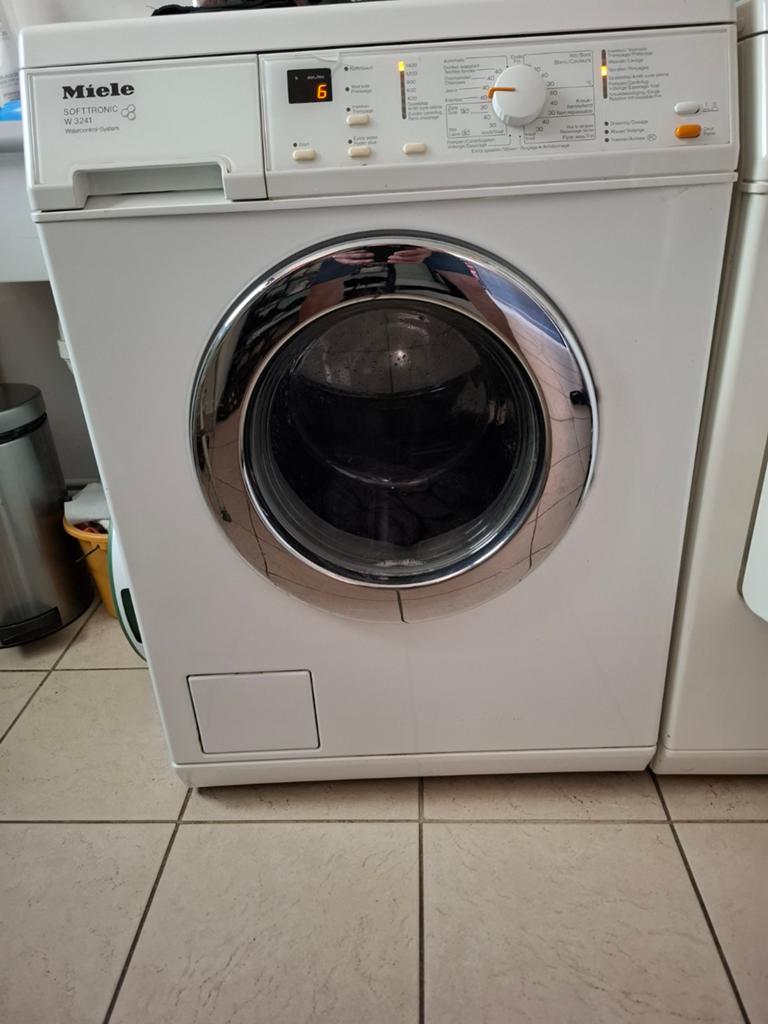 Wasmachine Miele, Ophalen
