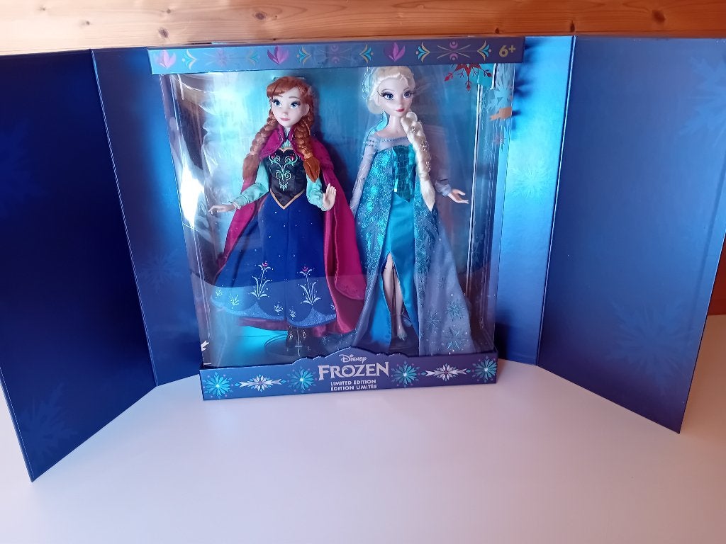 Set poupées Disney la reine des neiges en édition limitée, Enlèvement ou Envoi, Autres personnages, Neuf, Statue ou Figurine