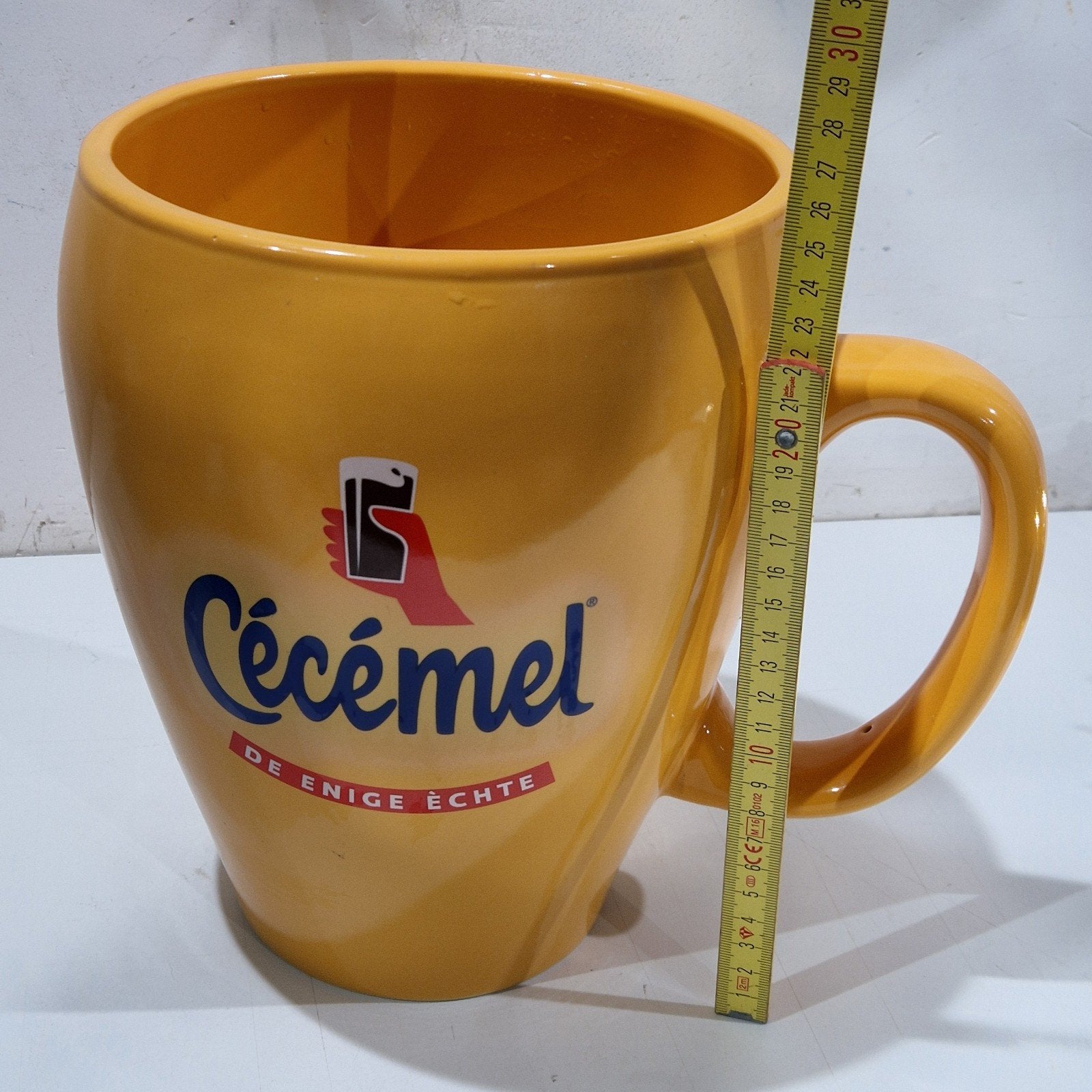 5 liter grote cecemel tas mok de enige echte , le seul vrai, Enlèvement ou Envoi, Comme neuf, Ustensile