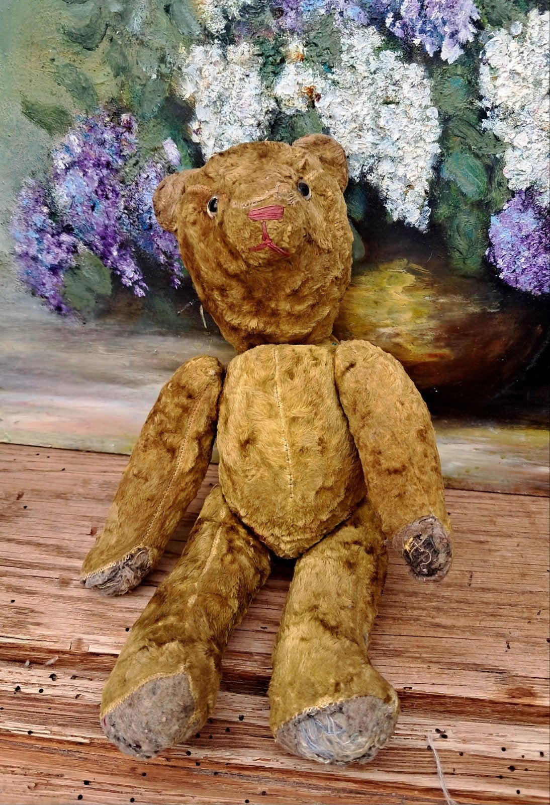 Zeldzame, antieke teddybeer, Ophalen of Verzenden