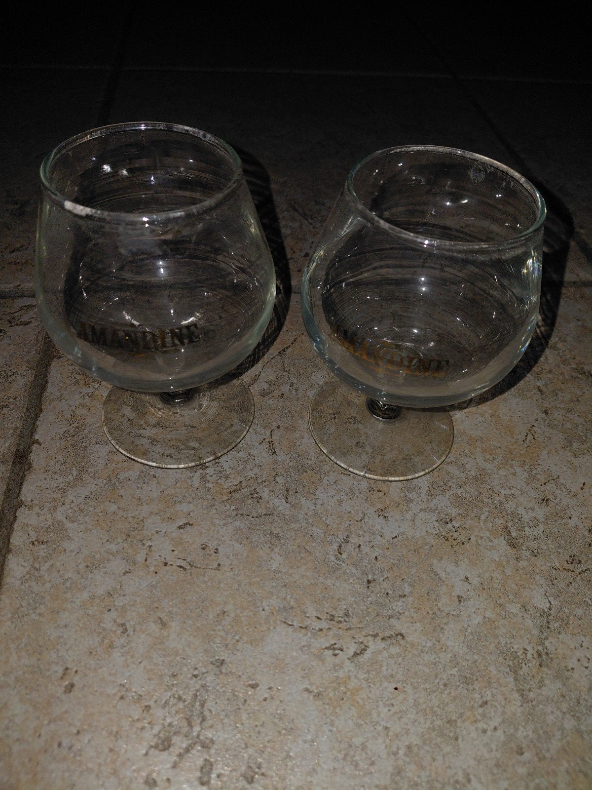 2 verres mandine, Ophalen of Verzenden