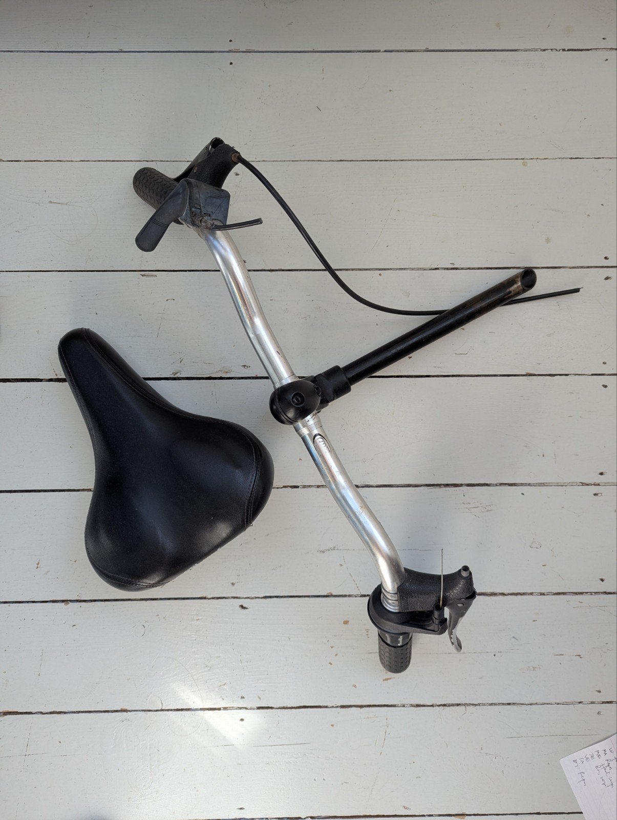 guidon et selle vélo ville, Ophalen, Gebruikt