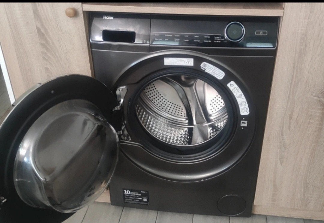 Machine Lave-linge séchant Haier 8 kg, Elektronische apparatuur, Wasmachines, Ophalen