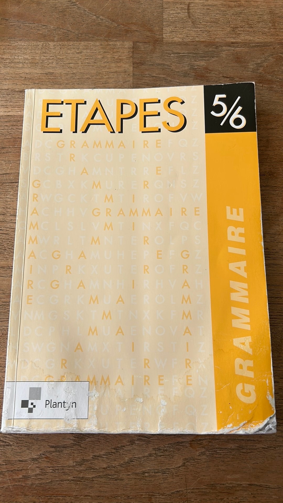 Etapes 5/6 schoolboek Franse grammatica, Boeken, Gelezen, Frans, ASO, Ophalen of Verzenden
