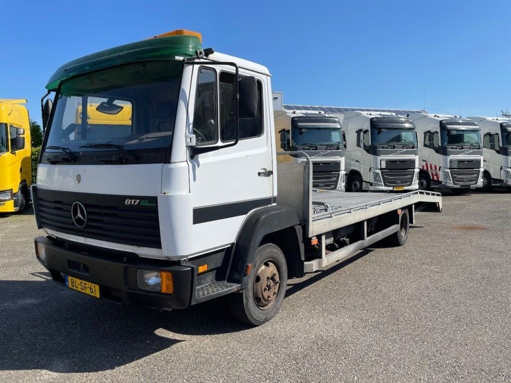Mercedes-Benz Ecoliner 817 tijhof oprijwagen 1993, Wit, Mercedes-Benz, Te koop, Handgeschakeld