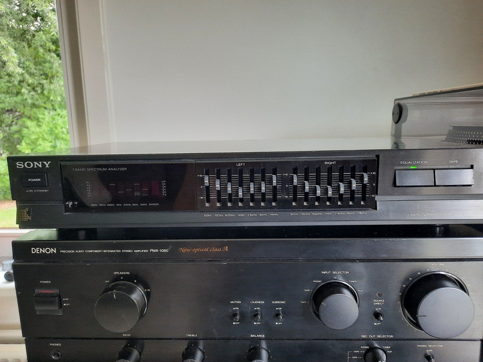 Sony SEQ-300 graphic equalizer nog in goede staat., Computers en Software, Processors, Ophalen, Gebruikt