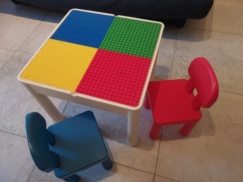 Speeltafel met 2 stoelen, Kinderen en Baby's, Ophalen, Gebruikt