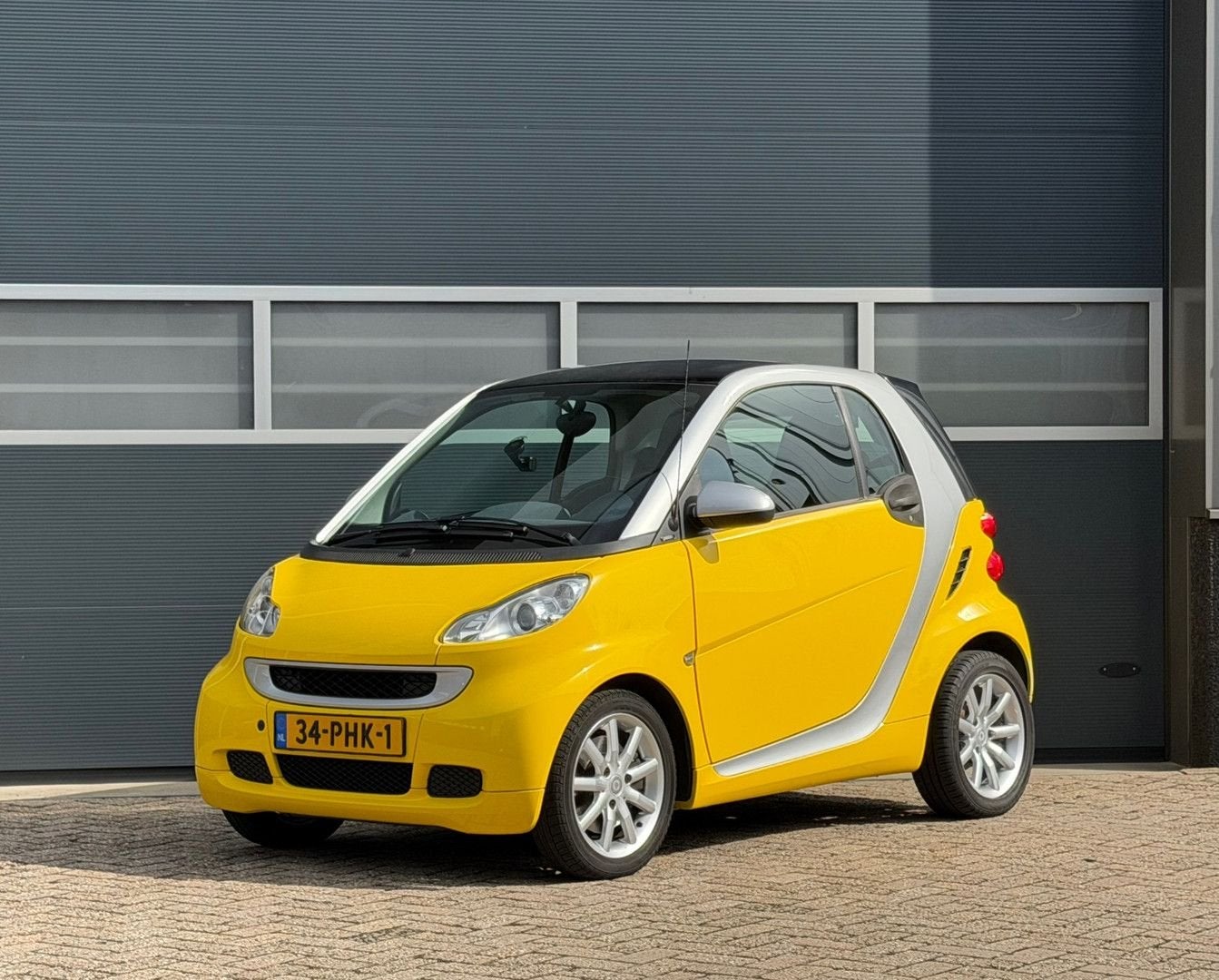 Smart ForTwo coupé 1.0 mhd Passion bj.2011 Airco|Pano|Autom|, Argent ou Gris, Achat, Carnet d'entretien, Automatique