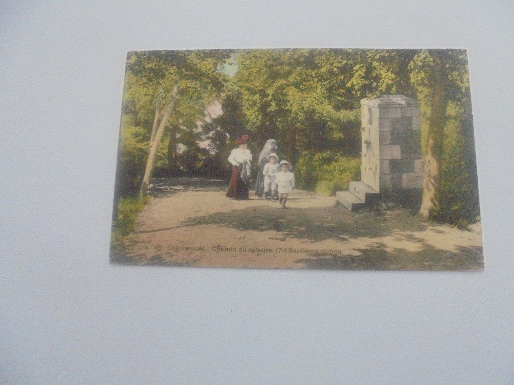 chèvremont -chemin du calvaire, Envoi, 1920 à 1940, Non affranchie, Liège