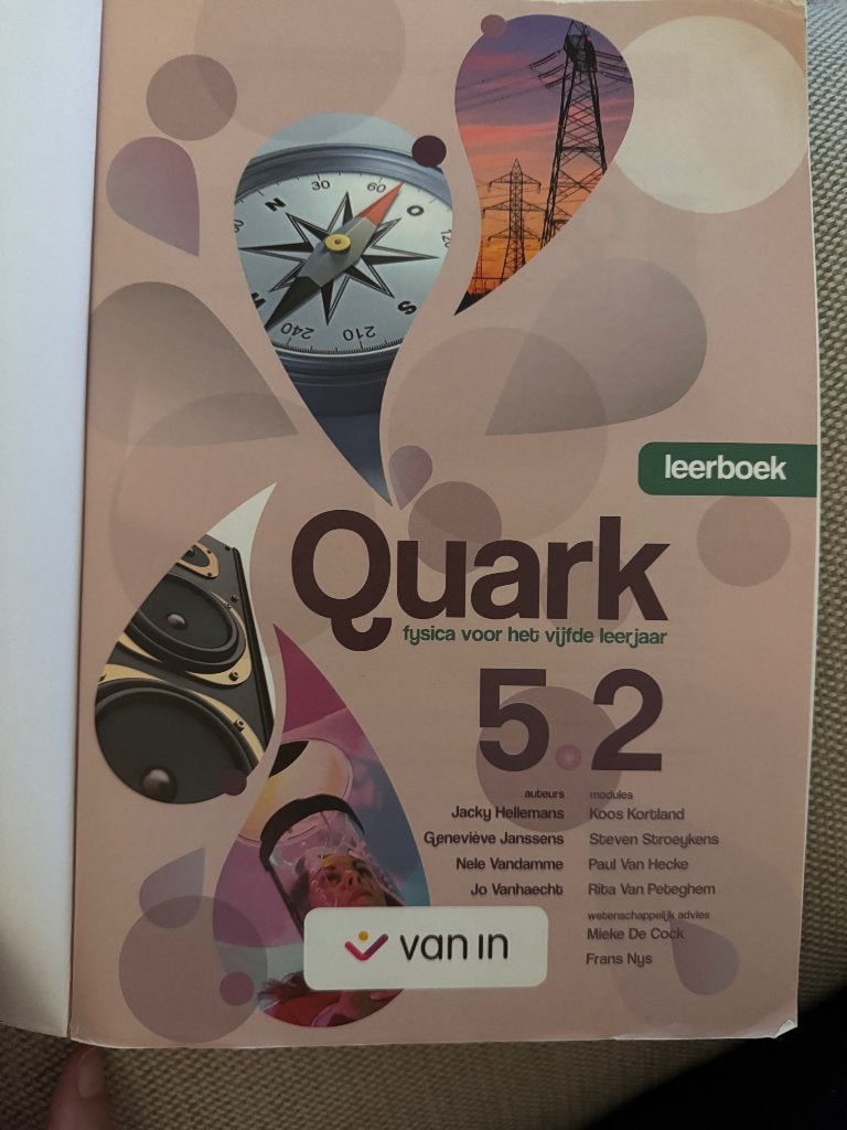 Quark 5.2 Fysica leerboek, Boeken, Gelezen, ASO, Natuurkunde, Ophalen of Verzenden