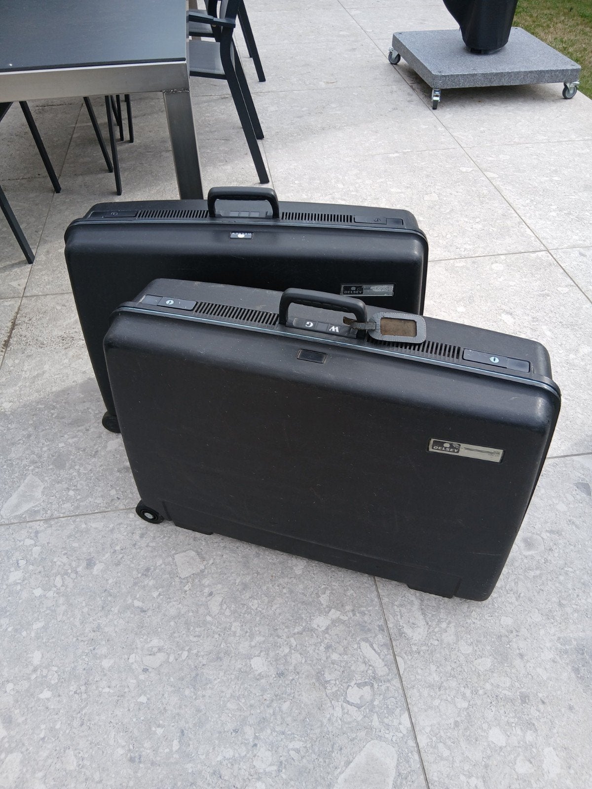 2 delsey koffers, Bijoux, Sacs & Beauté, Valises, Enlèvement