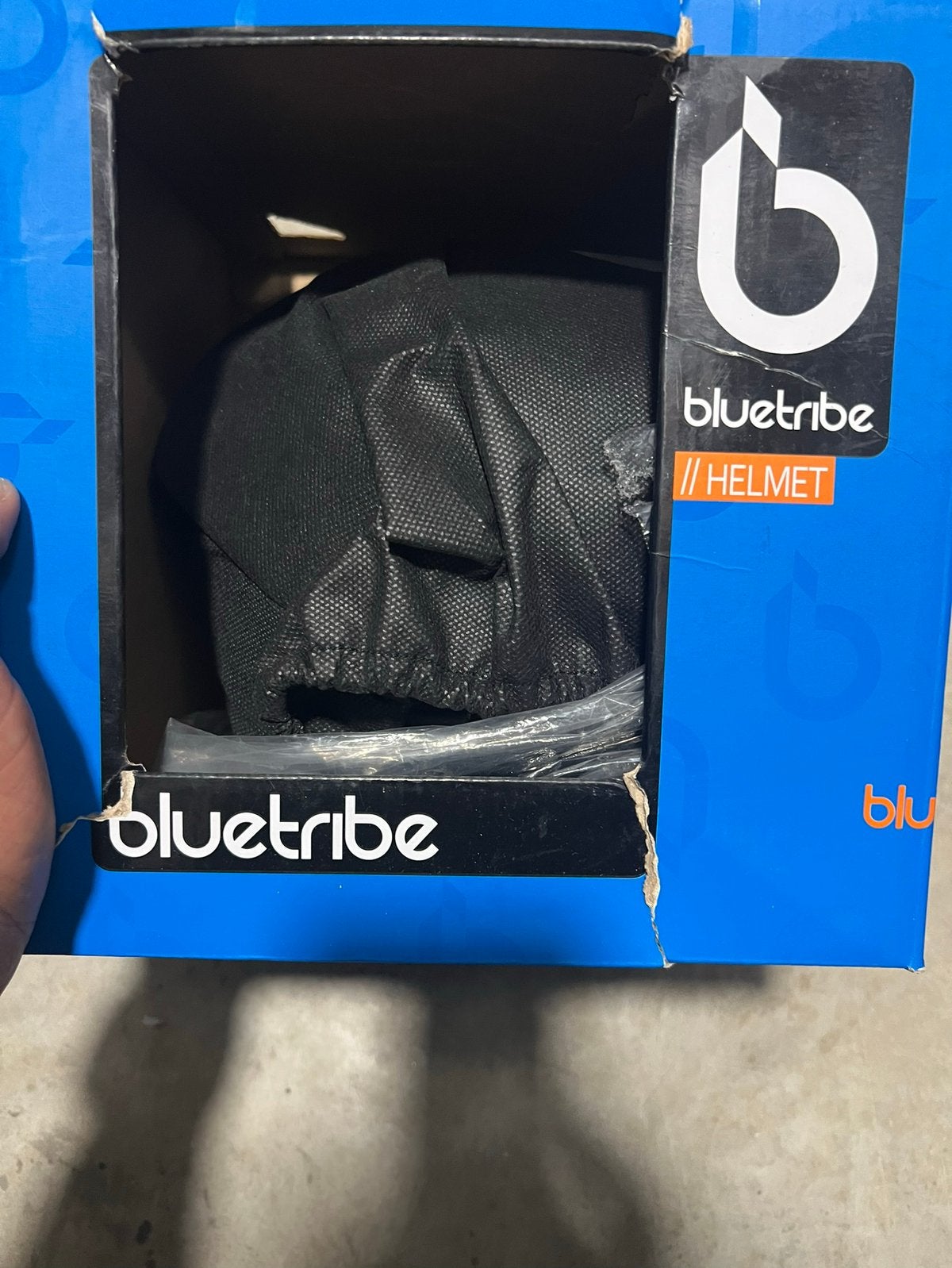 Casque Bleu tribe XS, Vélos & Vélomoteurs, Enlèvement, Comme neuf, XS