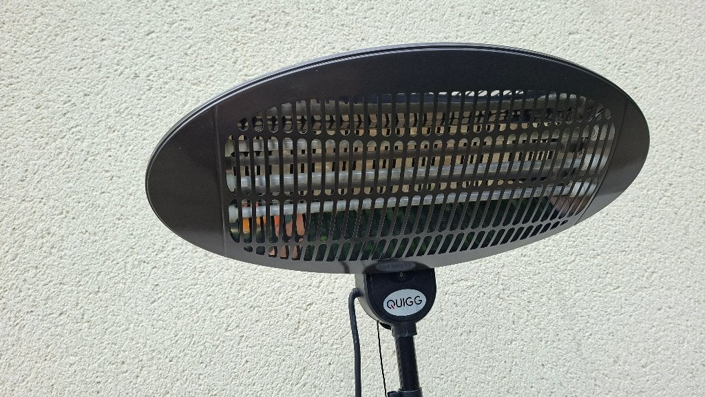 chauffage radiant pour terrasse, modèle debout ou suspendu, Jardin & Terrasse, Enlèvement, Comme neuf, Électrique, Rotatif