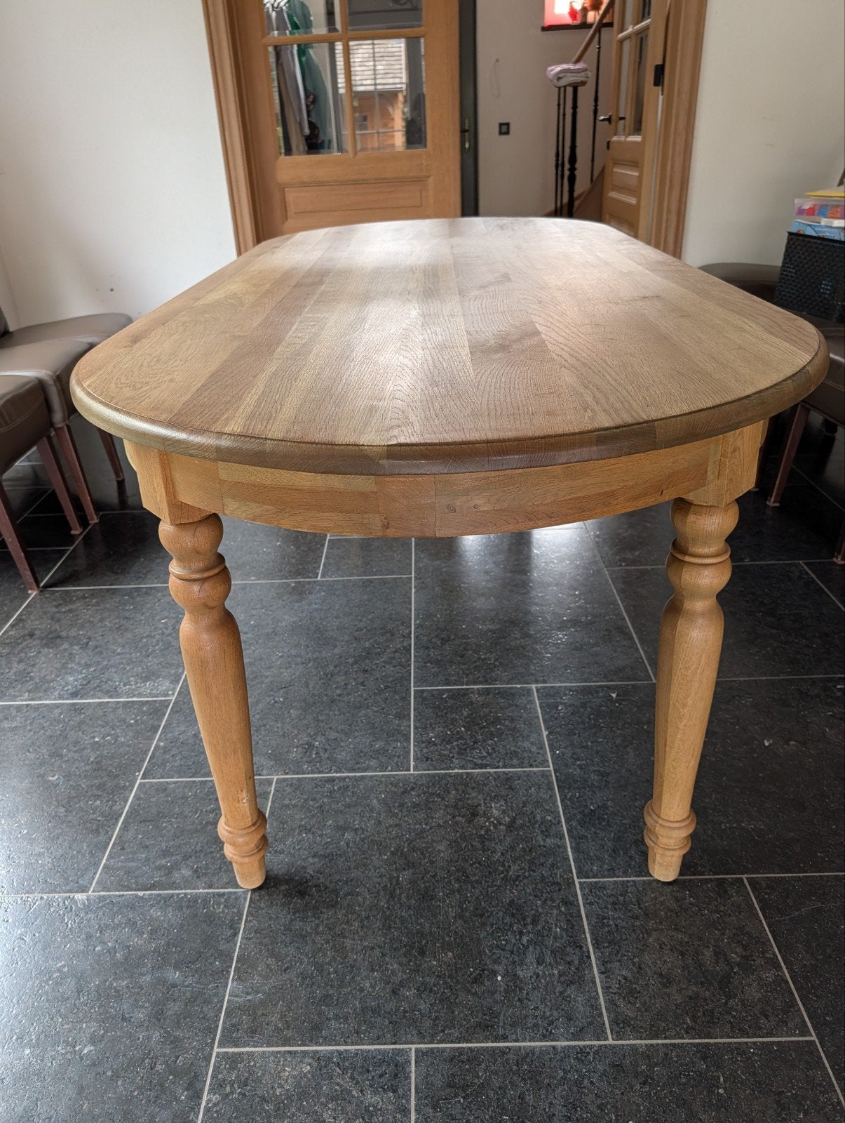 tafel eik 220 cm lang, Enlèvement