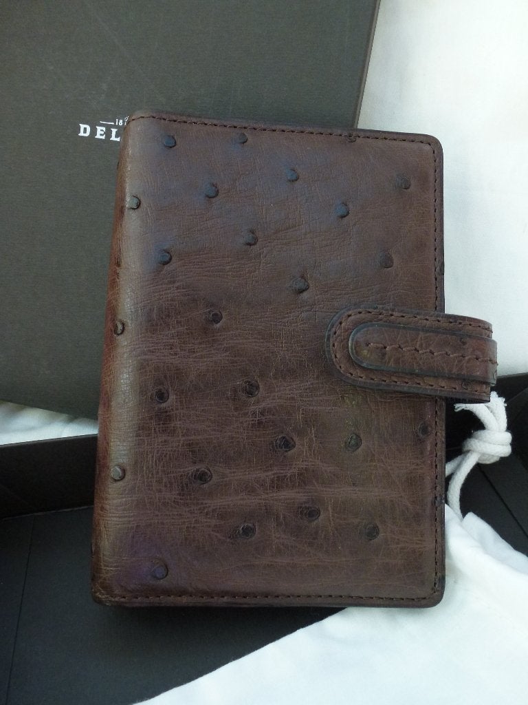 Delvaux modula PM café cover voor agenda, Ophalen of Verzenden, Nieuw