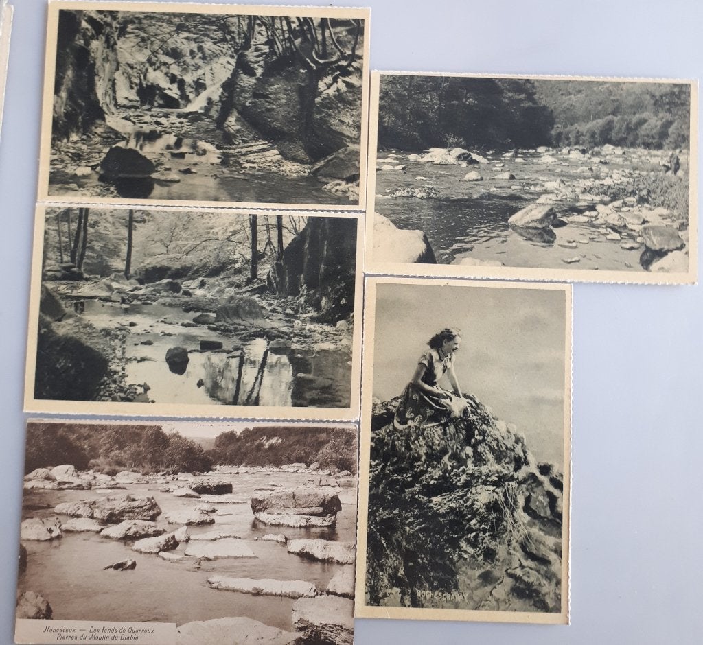 5 CP anciennes : NONCEVEUX Fonds de QUARREUX. Réf.E206, Enlèvement ou Envoi, Avant 1920, Non affranchie, Liège