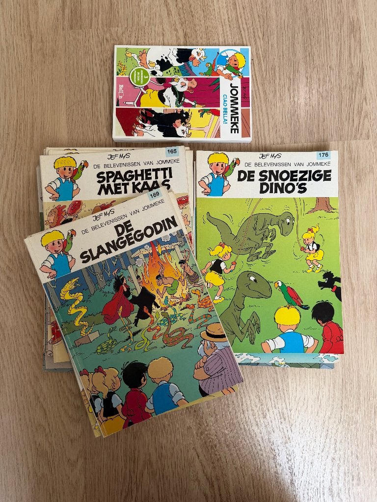 Lot (91) strips Jommeke, Plusieurs BD, Enlèvement ou Envoi, Utilisé, Jef Nys.