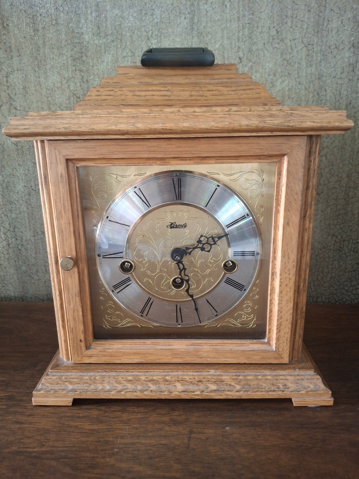 Horloge de table Franz Hermle, Enlèvement