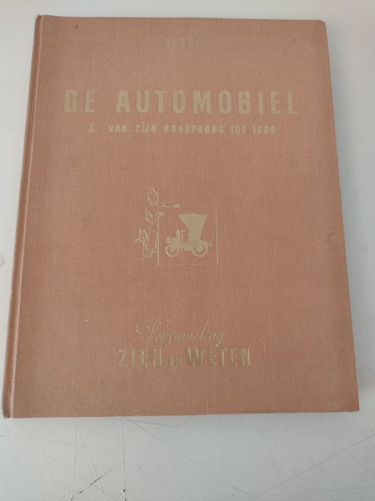 DE AUTOMOBIEL - plaatjesalbum 'zien en weten' (Hergé), Boeken, Prentenboeken en Plaatjesalbums, Ophalen, Zo goed als nieuw, Hergé
