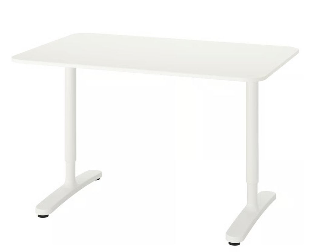 IKEA Bekant bureau, Maison & Meubles, Bureaux, 120 cm, Comme neuf, Enlèvement, IKEA