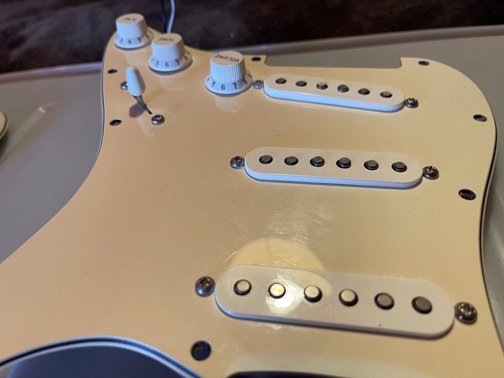 Fender Stratocaster slagplaat volledig loaded, Ophalen of Verzenden, Gebruikt