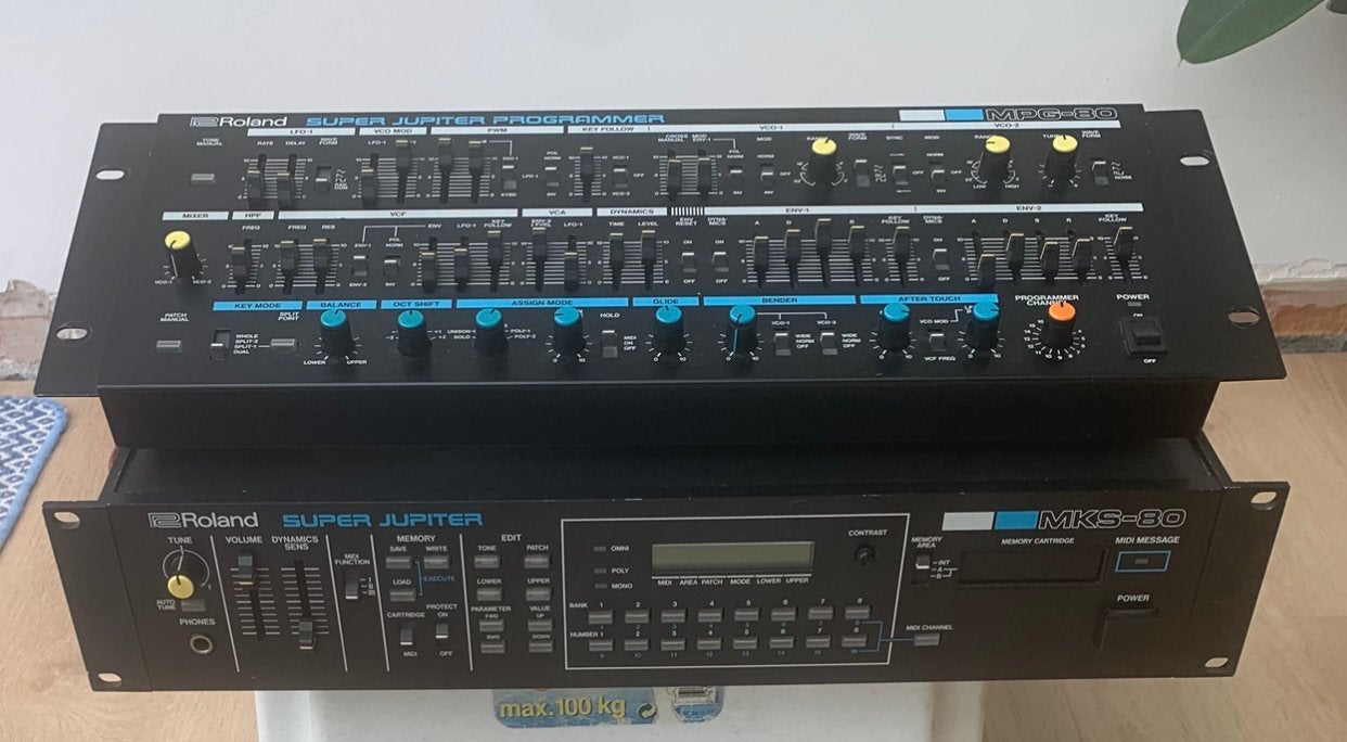 Roland mks80 super jupiter, Audio, Tv en Foto, Professionele apparaten, Ophalen of Verzenden, Zo goed als nieuw