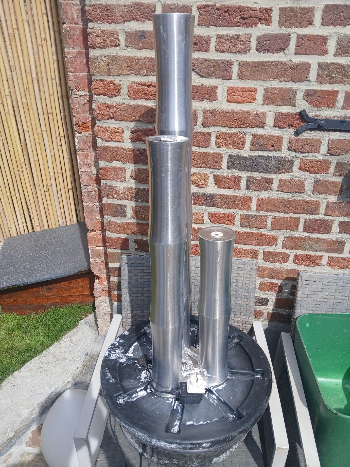 fontein, Ophalen, Gebruikt, Verlichting