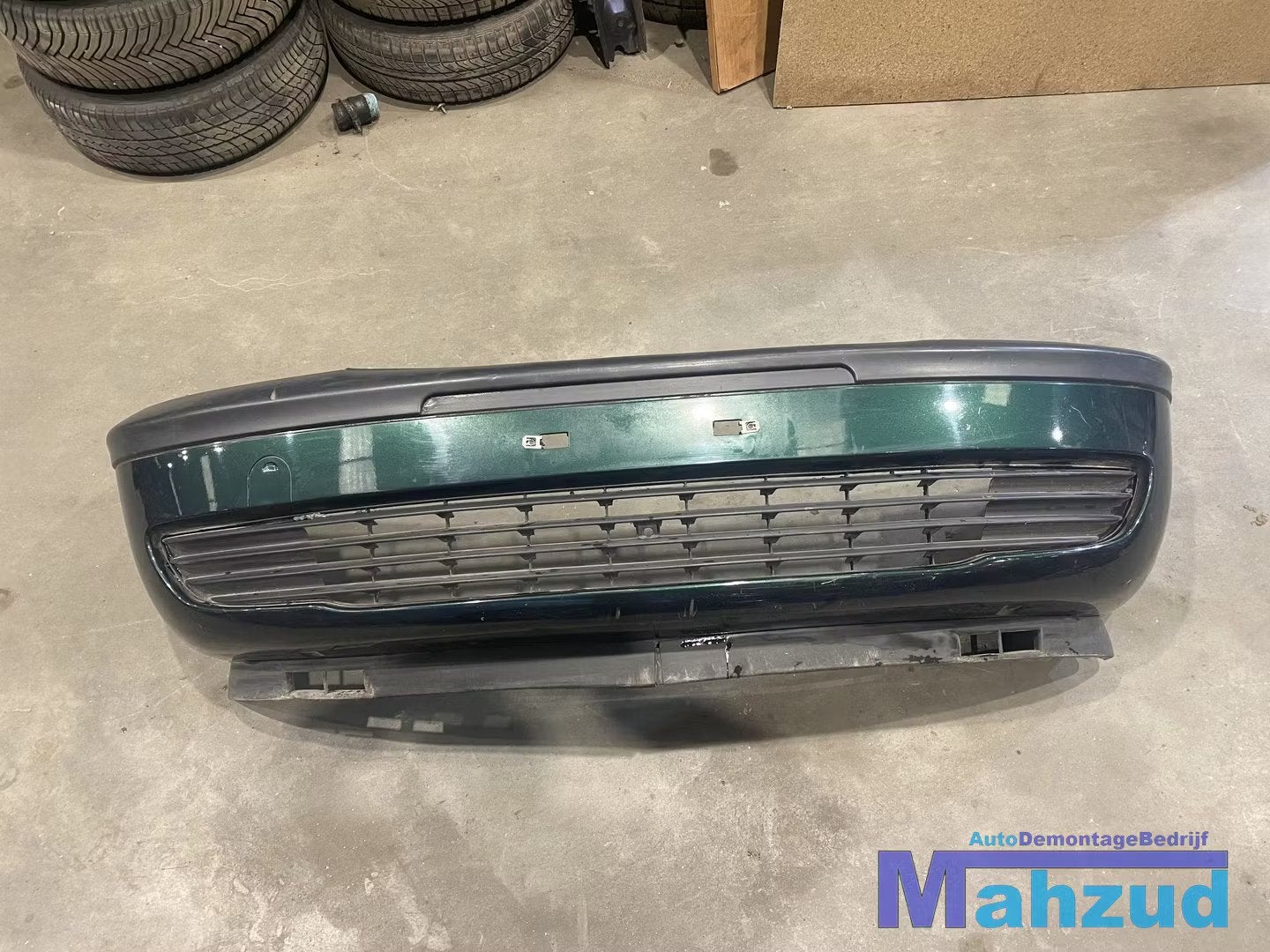Opel Zafira A groen Z398 voorbumper bumper voor, Gebruikt, Voor, Opel Automobile GmbH, Kontakt@opel-infoservice.de