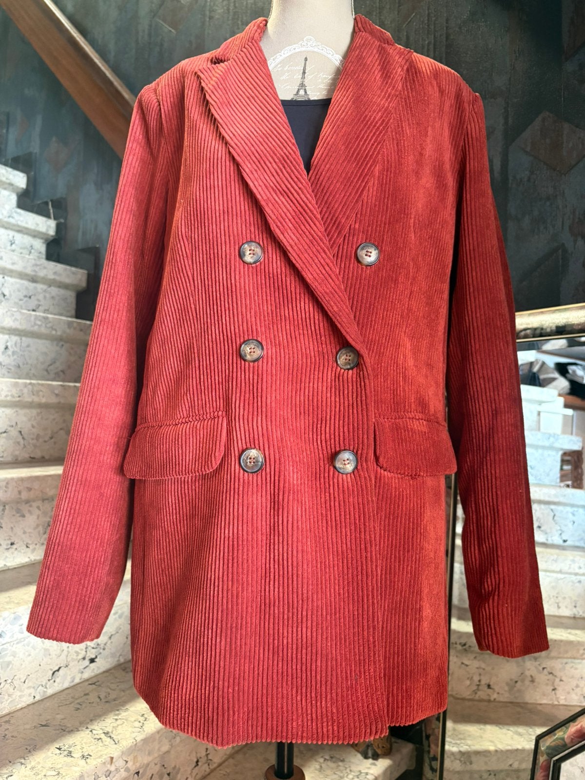 BEL&BO corduroy blazer (38), Enlèvement ou Envoi, Comme neuf