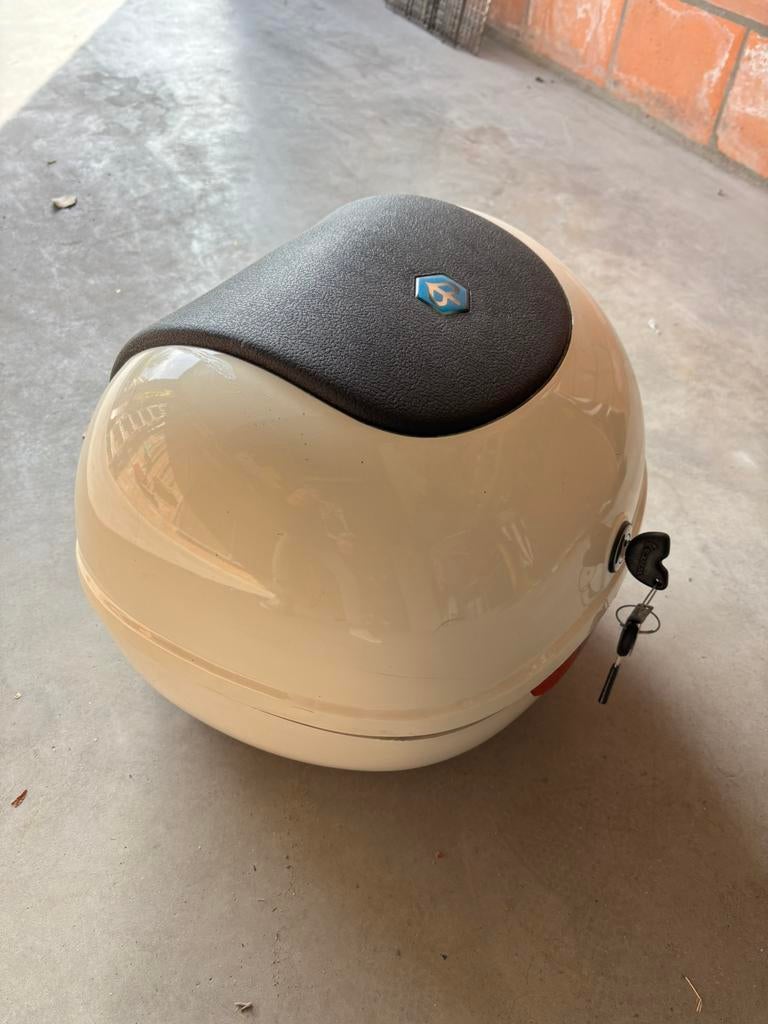 Bagagekoffer origineel piaggio voor vespa., Ophalen of Verzenden, Gebruikt