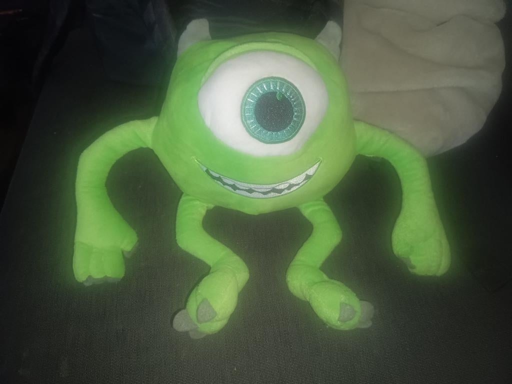 Monsters & co pluchen beertje, Kinderen en Baby's, Groen, Overige karakters, Beer, Ophalen of Verzenden