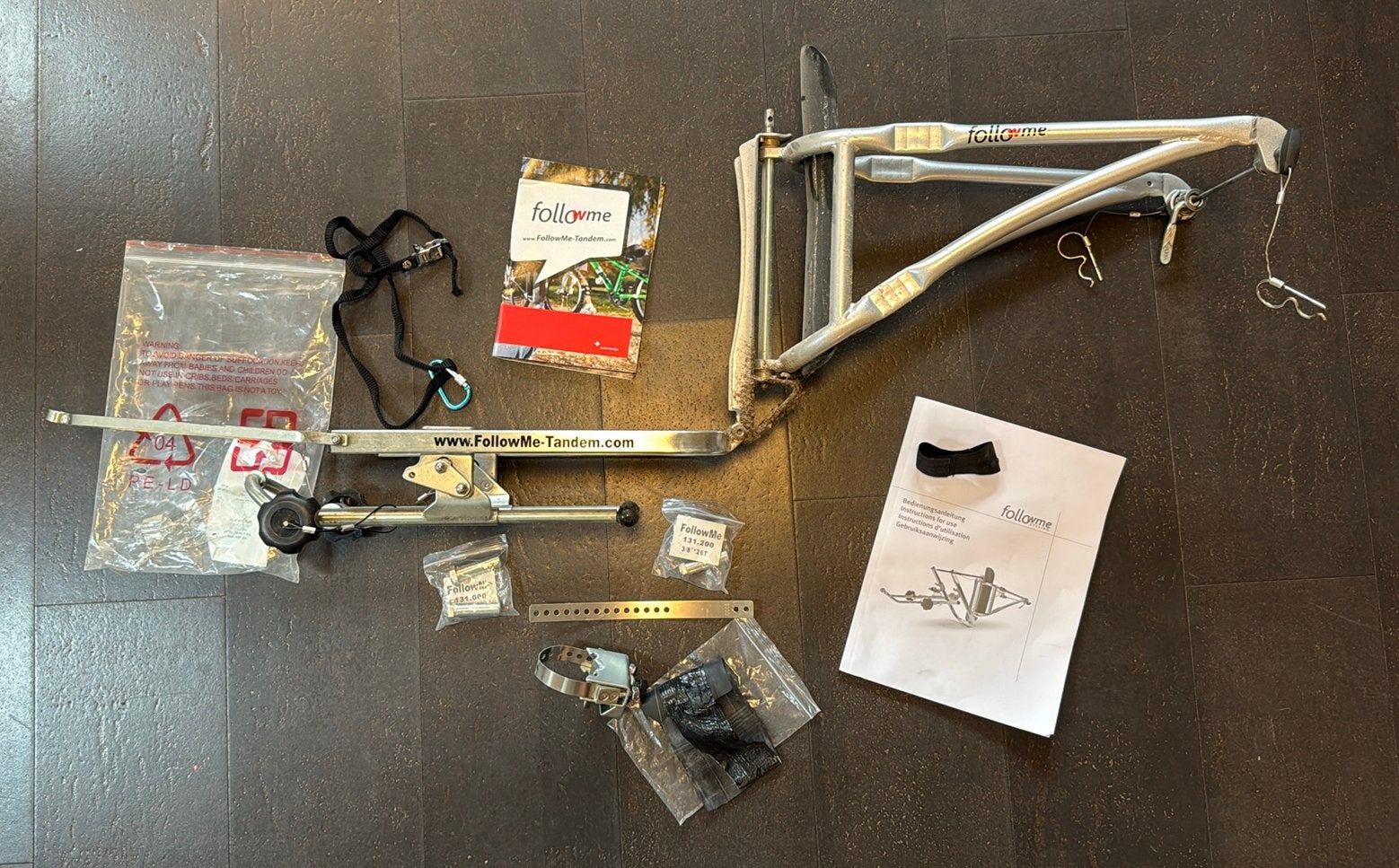 Follow-me velo, Vélos & Vélomoteurs, Enlèvement, Utilisé, Vélo suiveur