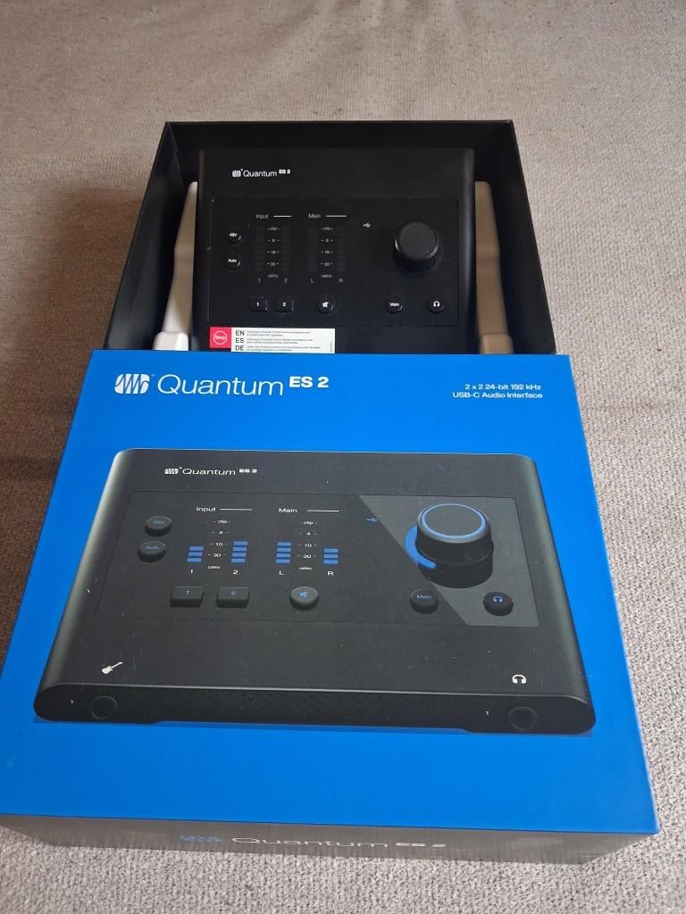 Presonus quantum es2 audio interface, Audio, Tv en Foto, Professionele apparaten, Ophalen, Zo goed als nieuw, Audio