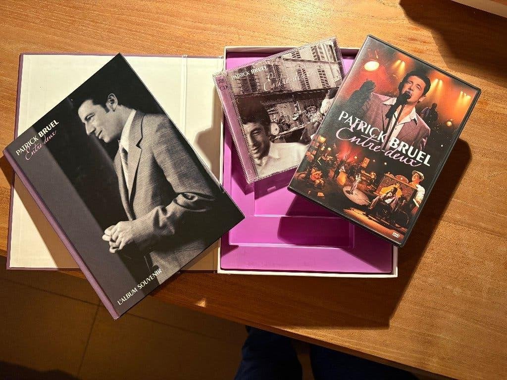 coffret collector box Patrick Bruel Entre deux, Ophalen of Verzenden, Gebruikt