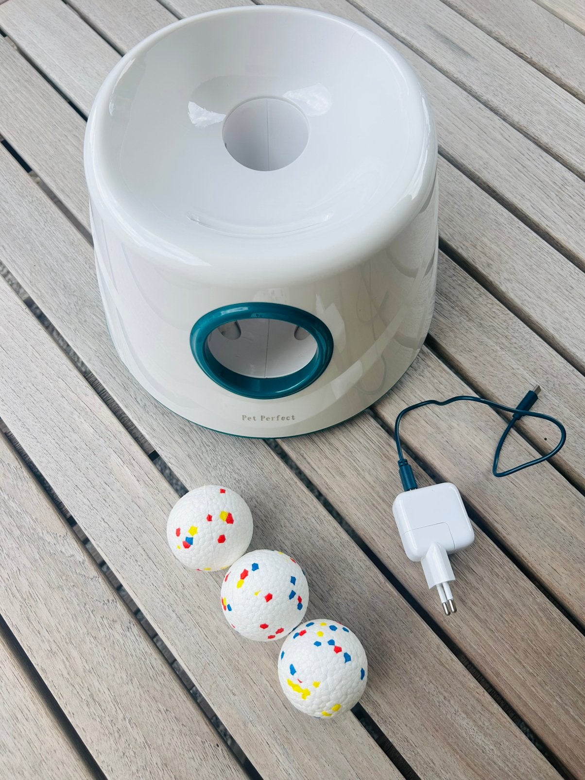 Automatische ballenwerper hond Petsafe USB kabel inclusief, Ophalen of Verzenden, Zo goed als nieuw, Apporteerspeelgoed, Petsafe