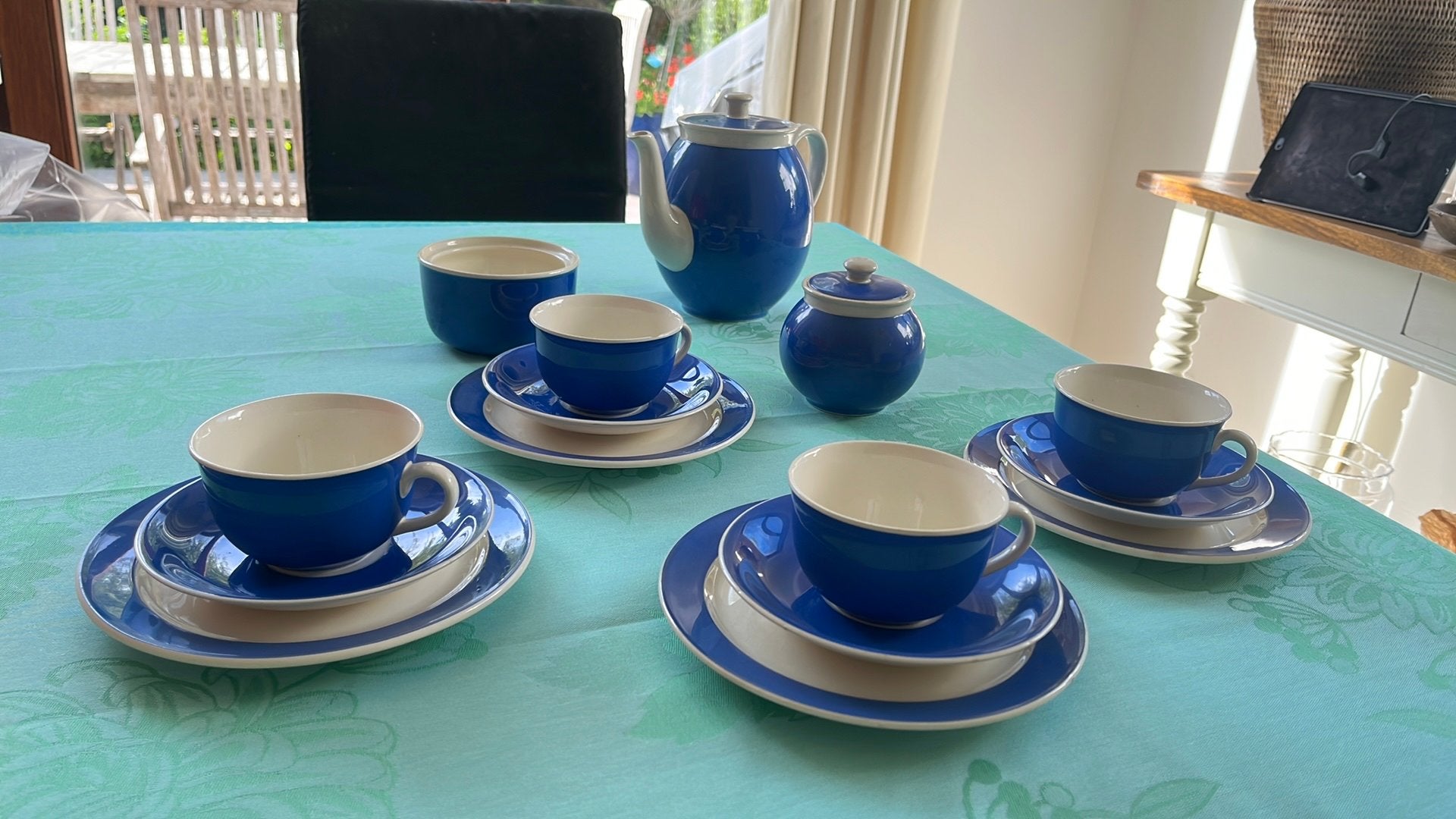 Service à café villeroy et Boch vintage rare, Enlèvement ou Envoi