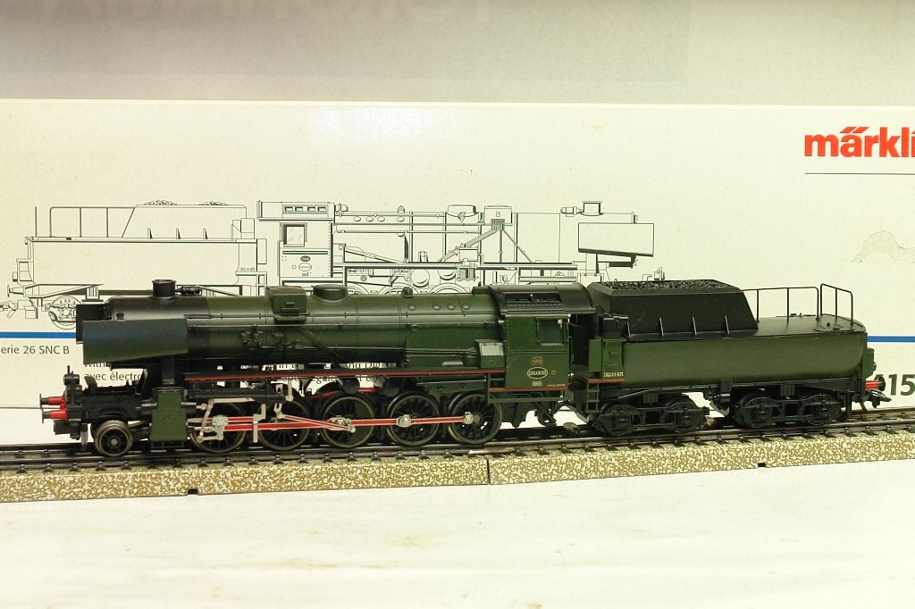 MARKLIN 34156 VAPEUR 26.005 TUBIZE SNCB NMBS DIGITAL DELTA, Enlèvement ou Envoi, Courant alternatif, Utilisé, Locomotive