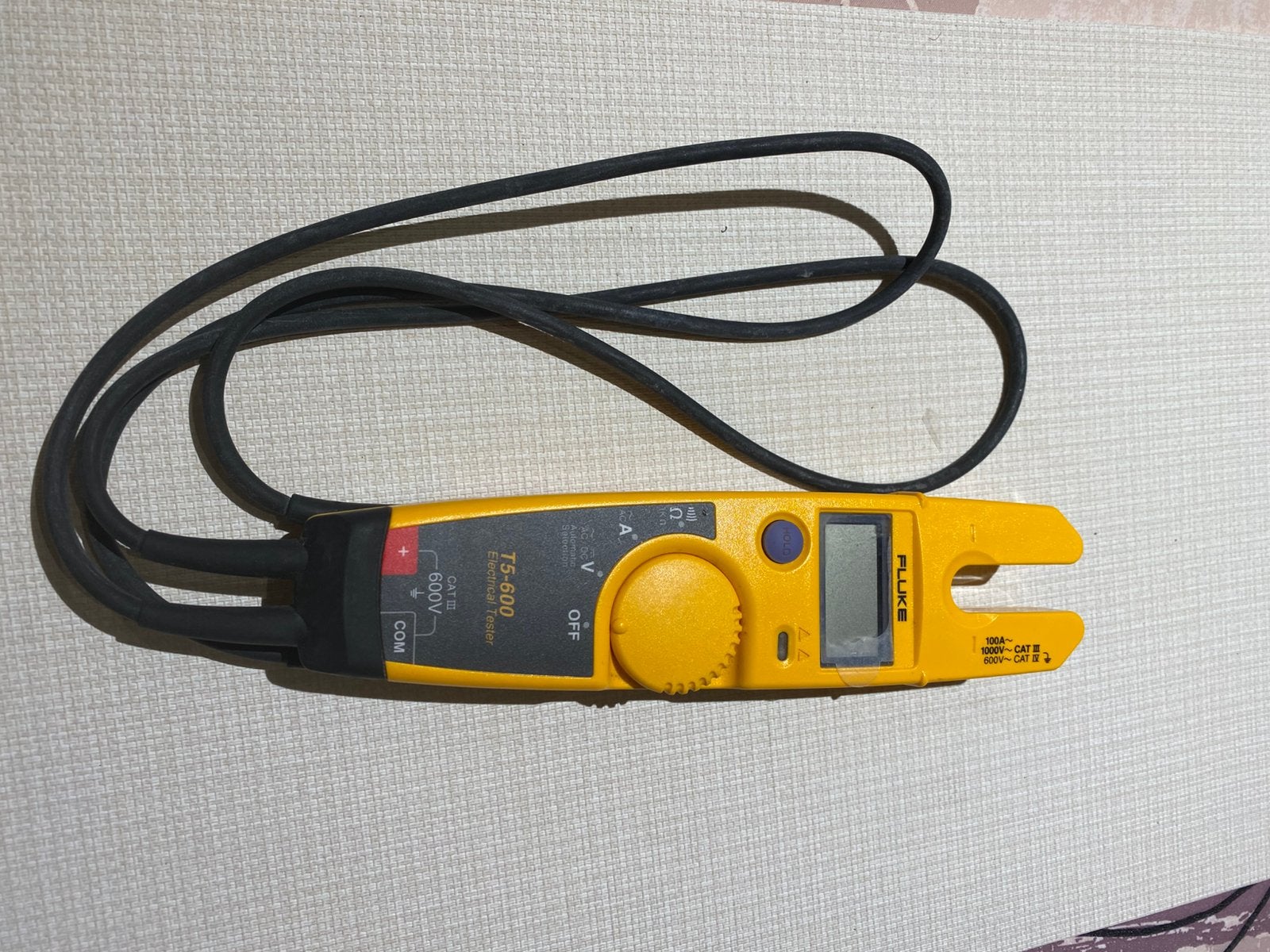 Testeur de courant, de continuité et de tension Fluke T5-600, Bricolage & Construction, Enlèvement ou Envoi, Comme neuf