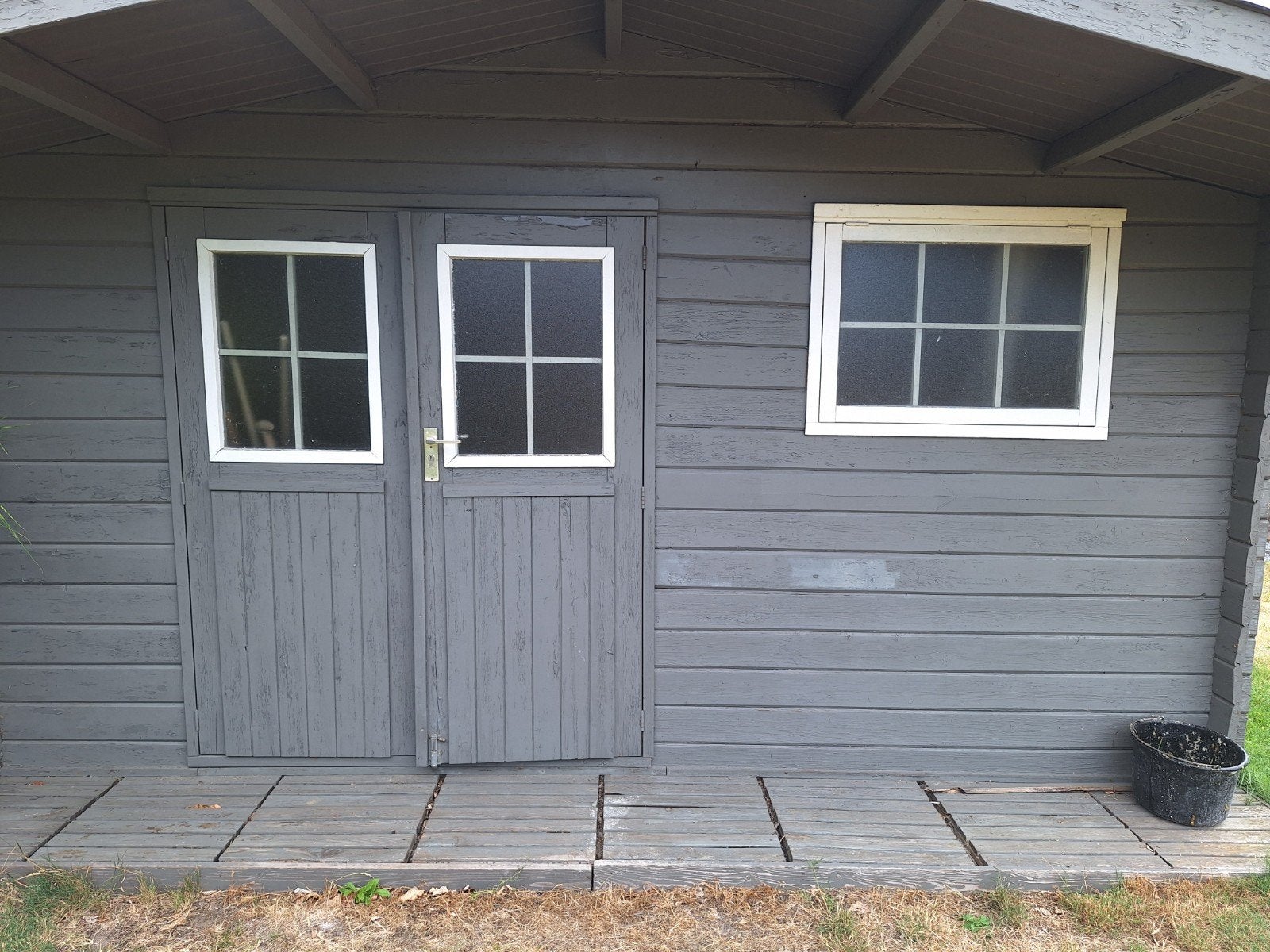maison de jardin en bois, 200 à 400 cm, Enlèvement, Utilisé, Abri de jardin
