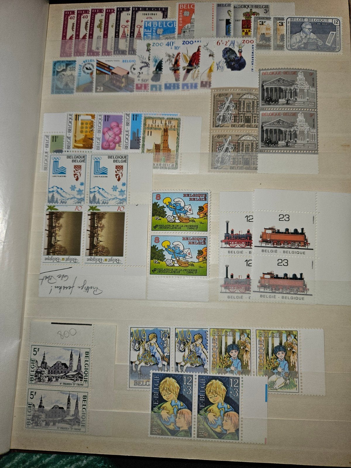 Belgie stockboek vol postfrisse zegels en blokken, Postzegels en Munten, Postzegels | Volle albums en Verzamelingen, Ophalen of Verzenden