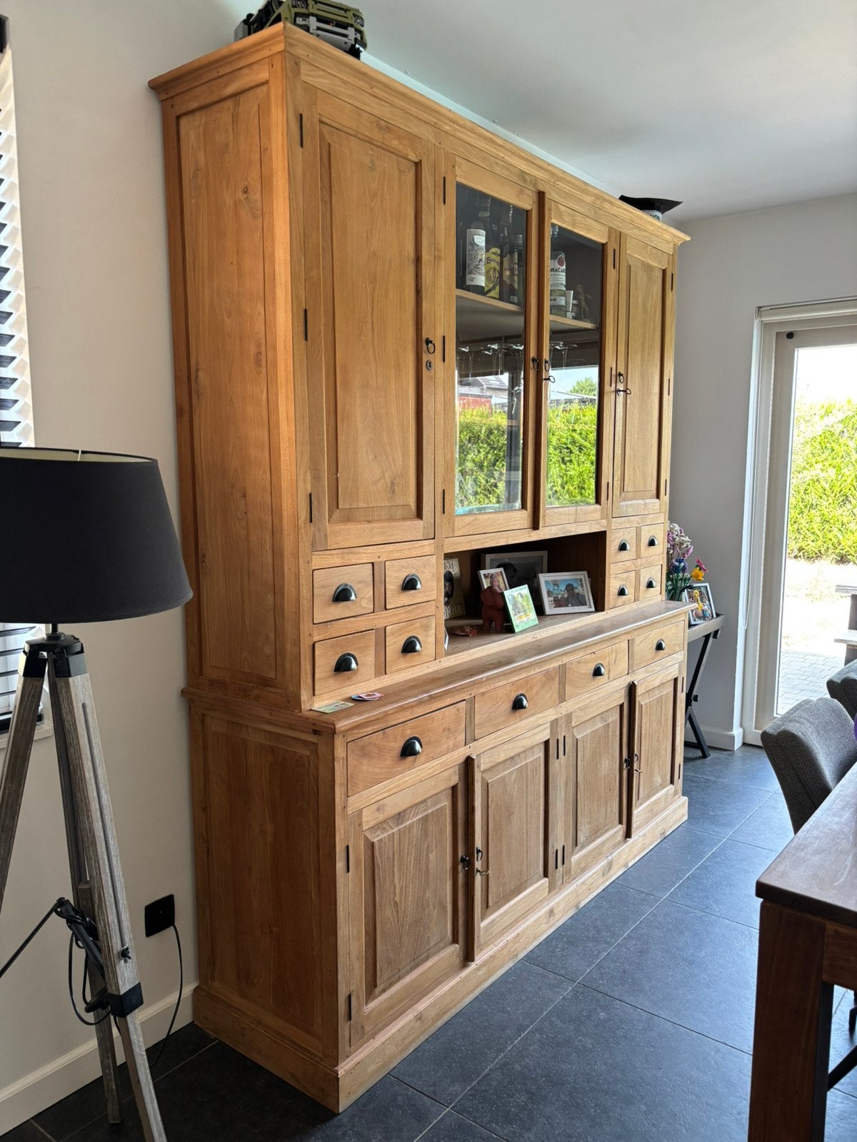 Buffetkast / dressoir in teak, Ophalen, 200 cm of meer, 150 tot 200 cm, Teakhout