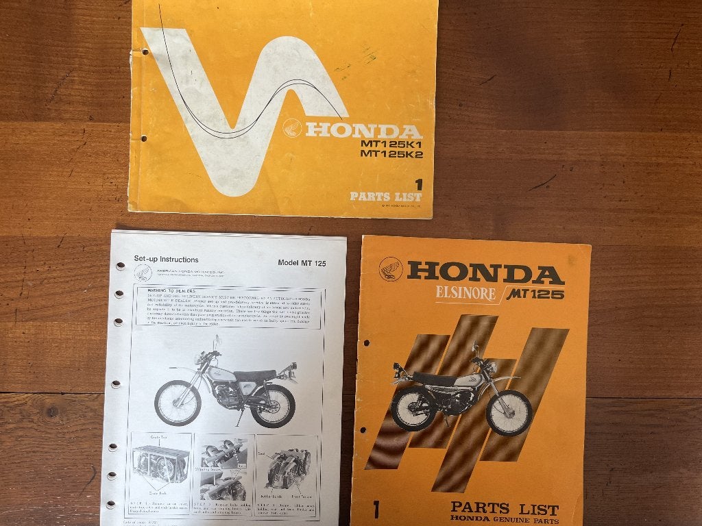 Honda MT125 Elsinore, Ophalen of Verzenden